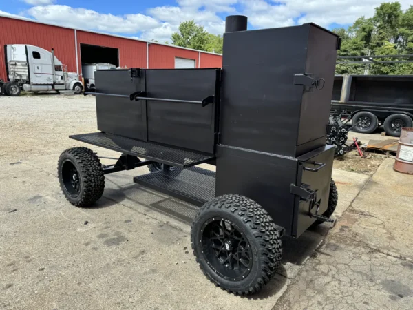 60-Inch Off Road Backyard BBQ Smoker - Image 3