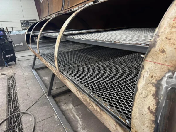 1000 Gallon Tank Skid-Built Offset BBQ Smoker - Image 2