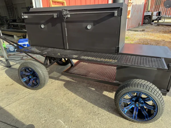 48-Inch Off Road Backyard BBQ Smoker - Image 3