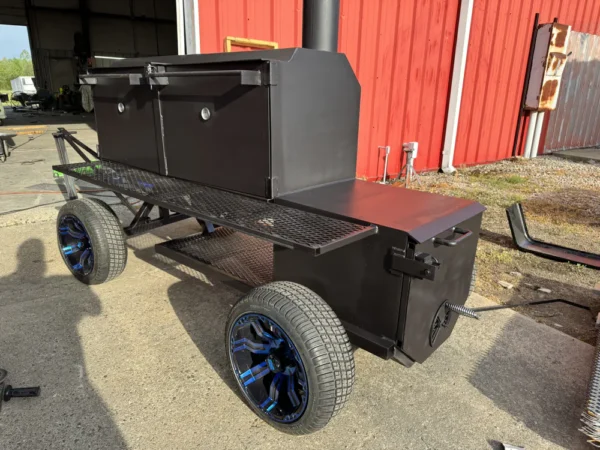 48-Inch Off Road Backyard BBQ Smoker - Image 4