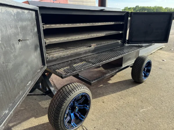 48-Inch Off Road Backyard BBQ Smoker - Image 9
