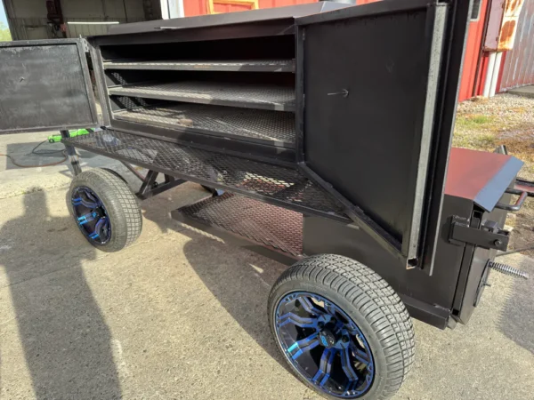 48-Inch Off Road Backyard BBQ Smoker - Image 8